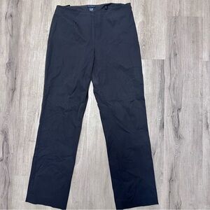 Gap Black Nylon/Spandex Mid-Rise Slim Fit Stretch Pants 8